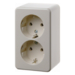 472140 Double SCHUKO socket outlet